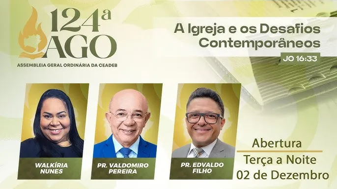 124ª AGO da CEADEB reúne líderes de toda a Bahia para tratar “A Igreja e os Desafios Contemporâneos”